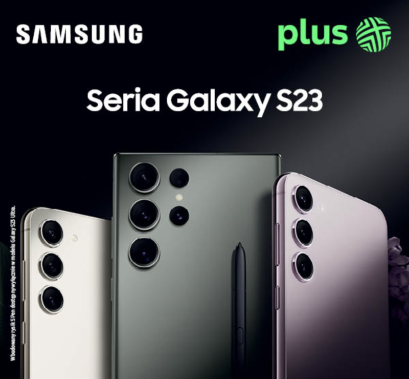 Premiera smartfonów z serii Samsung Galaxy S23 w Plusie – Modele z większą pamięcią w obniżonej cenie