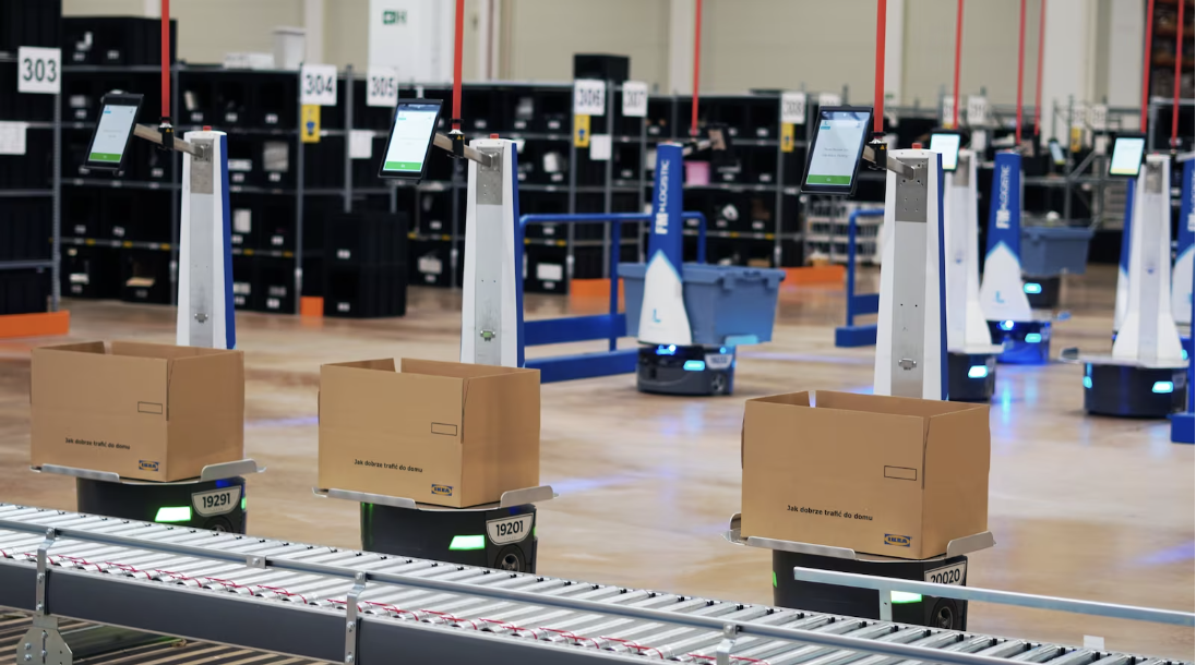 IKEA i FM Logistic przyspieszają – Dzięki robotom skrócą czas realizacji zamówień online