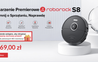 Odkurzacz Roborock S8 taniej o 730 zł – przedsprzedaż na Geekbuying.pl