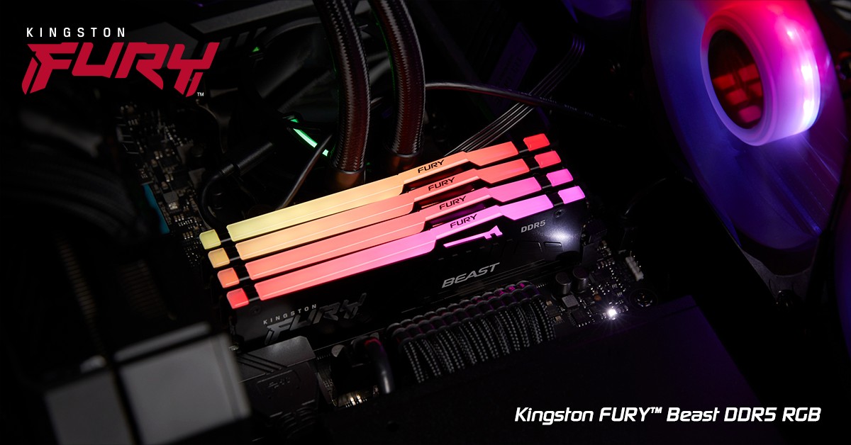 Kingston FURY Beast DDR5 RGB Launch Social Media AS956416 EN 0522 1200x628 1