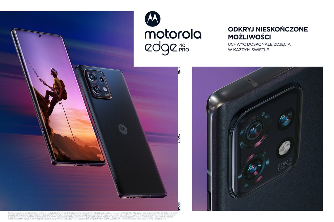 Motorola edge 40 pro: nowy flagowiec już w Polsce
