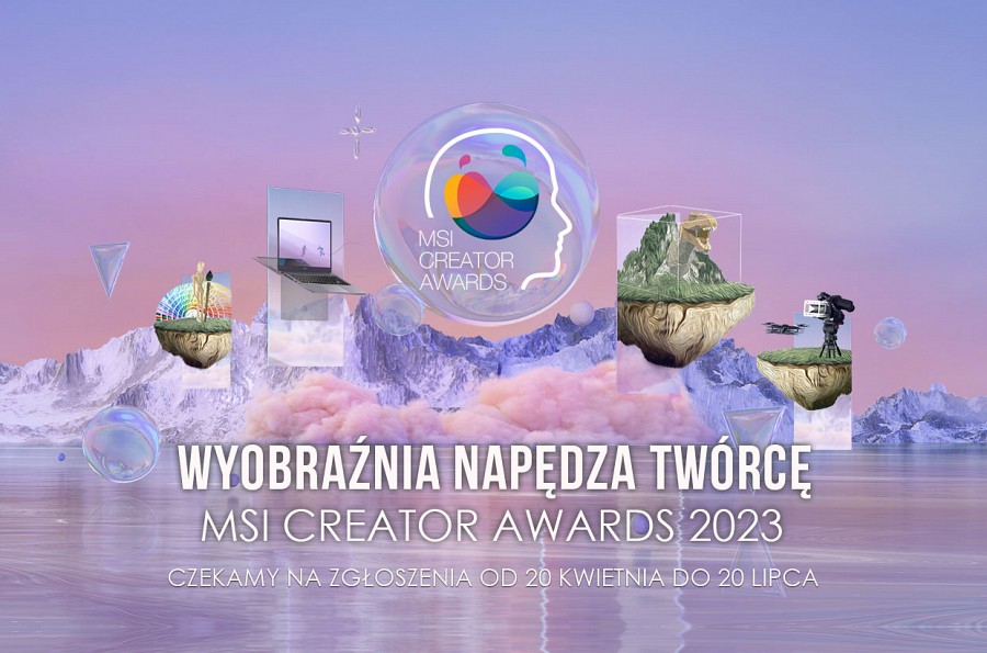 MSI ogłasza konkurs dla twórców MSI Creator Awards 2023 – do zgarnięcia nagrody o wartości 70 000 USD