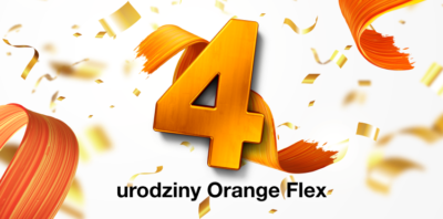 Urodziny Orange Flex: do zgarnięcia są darmowe GB oraz pakiet UNLMTD i urządzenia w specjalnych cenach