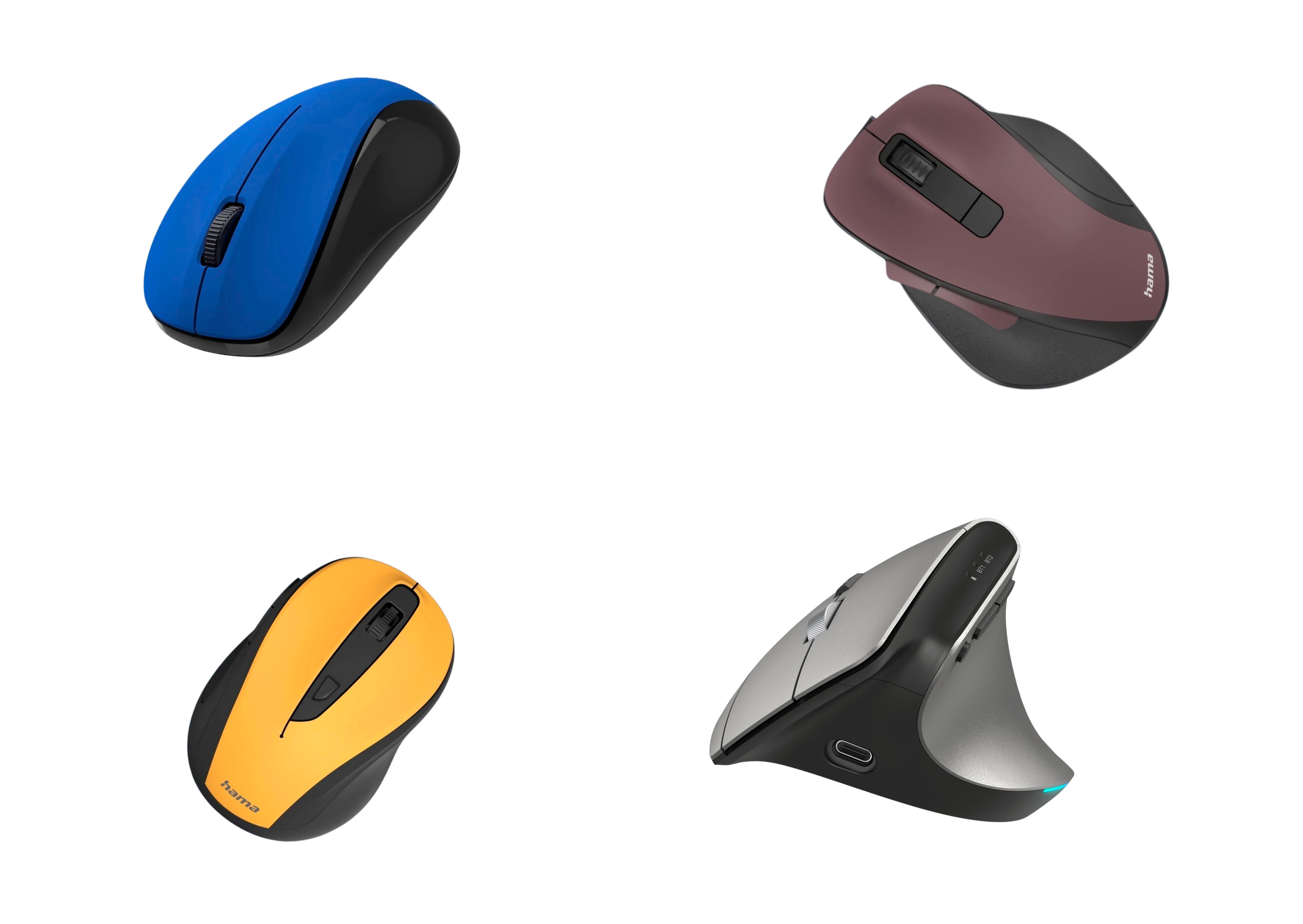 Nowe bezprzewodowe myszki komputerowe od marki Hama. Łączą design, funkcjonalność i ergonomię.jpg