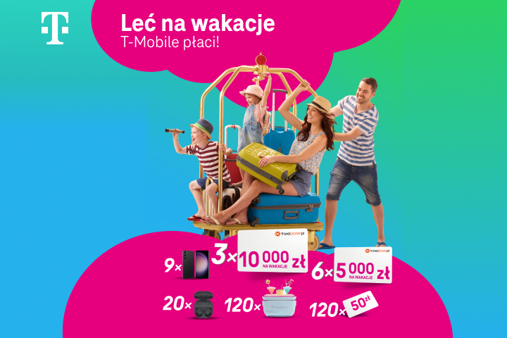 Weź udział w konkursie T-Mobile na kartę i leć na wakacje