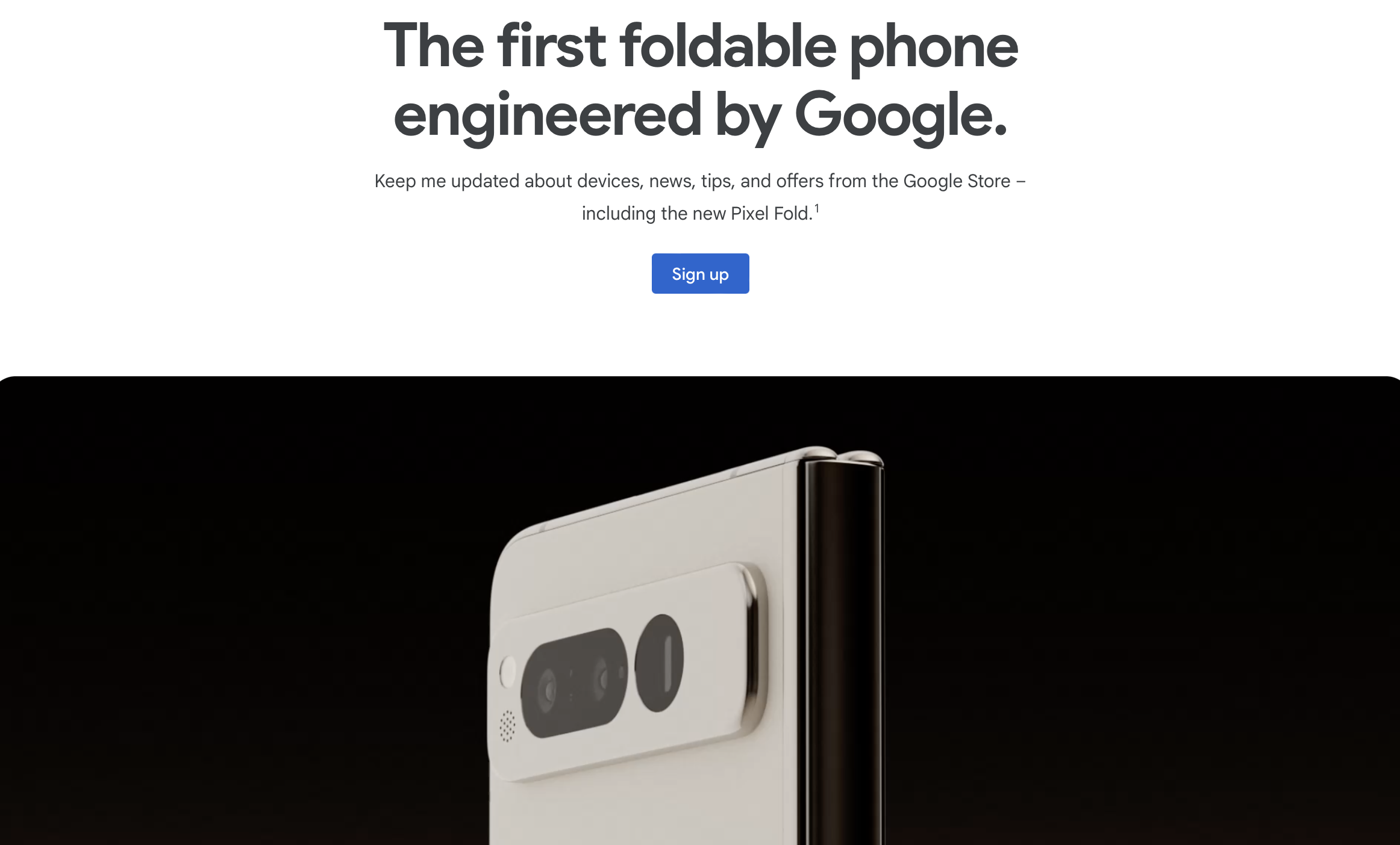 Google ujawnia swój składany smartfon Pixel Fold tuż przed premierą