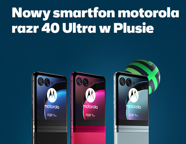 Nowy smartfon motorola razr 40 Ultra w Plusie