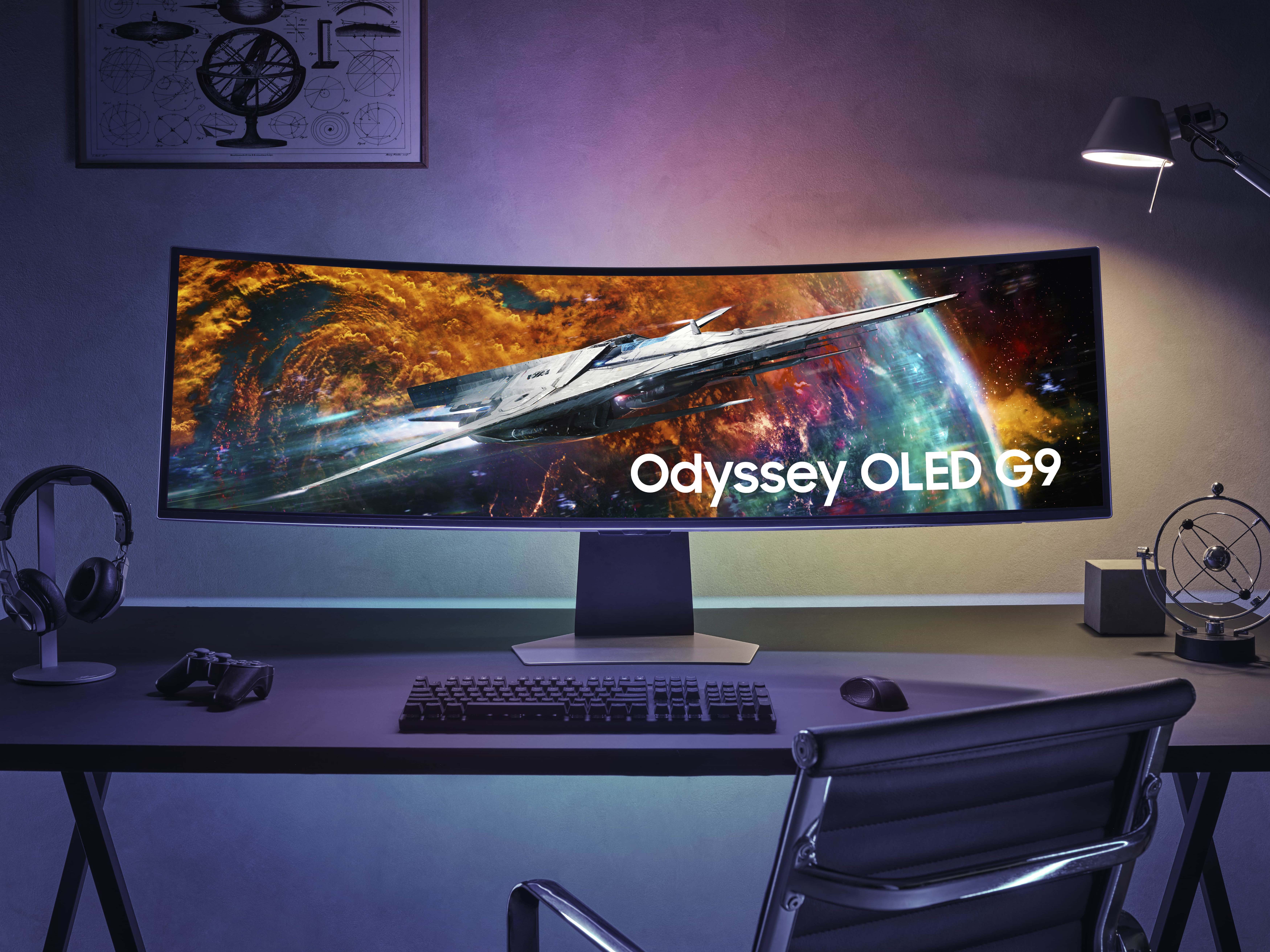 Samsung rozpoczyna nową erę w świecie gier wraz z globalną premierą monitora Odyssey OLED G9