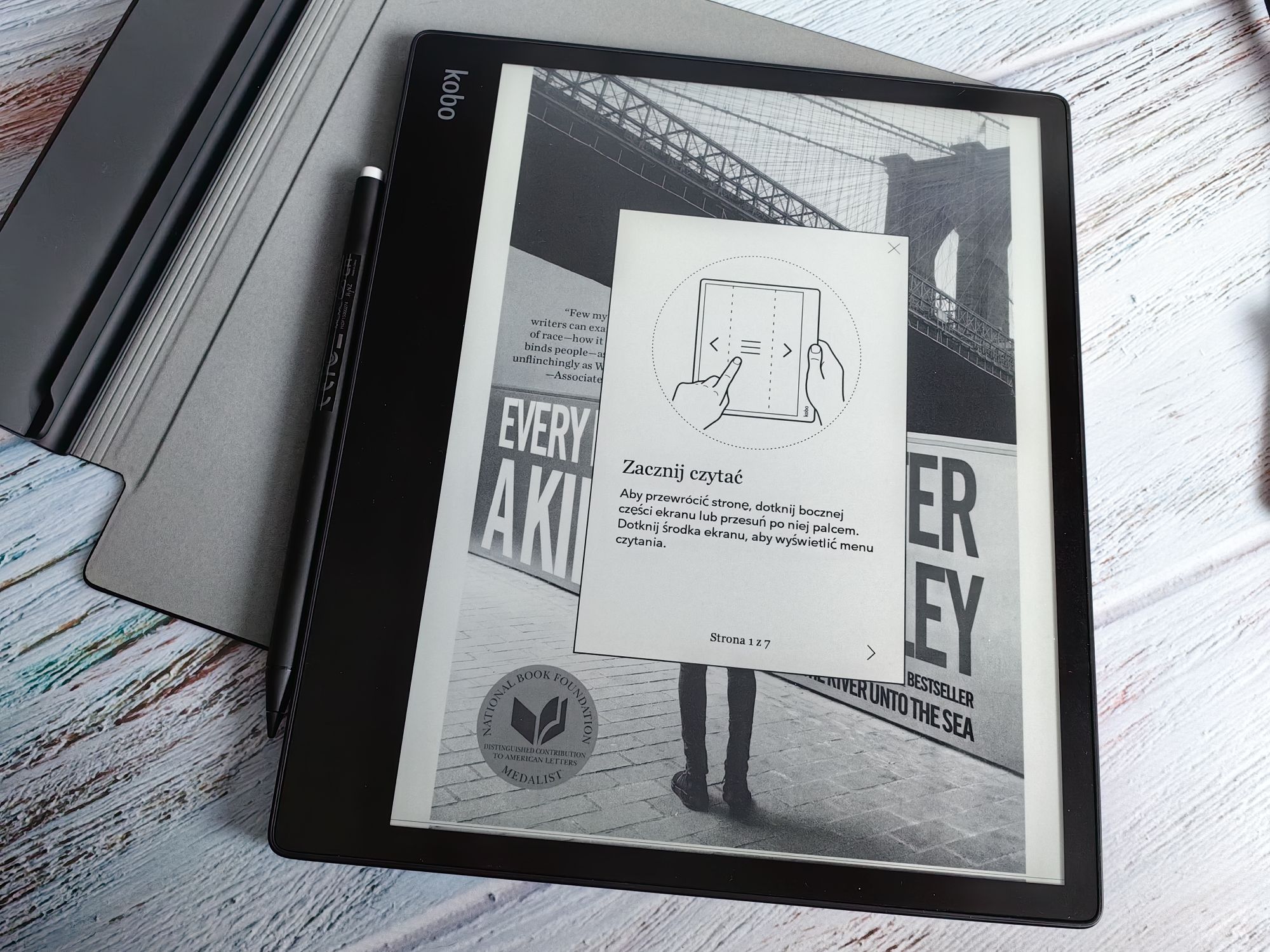kobo elipsa 2e notatki na książce (1)