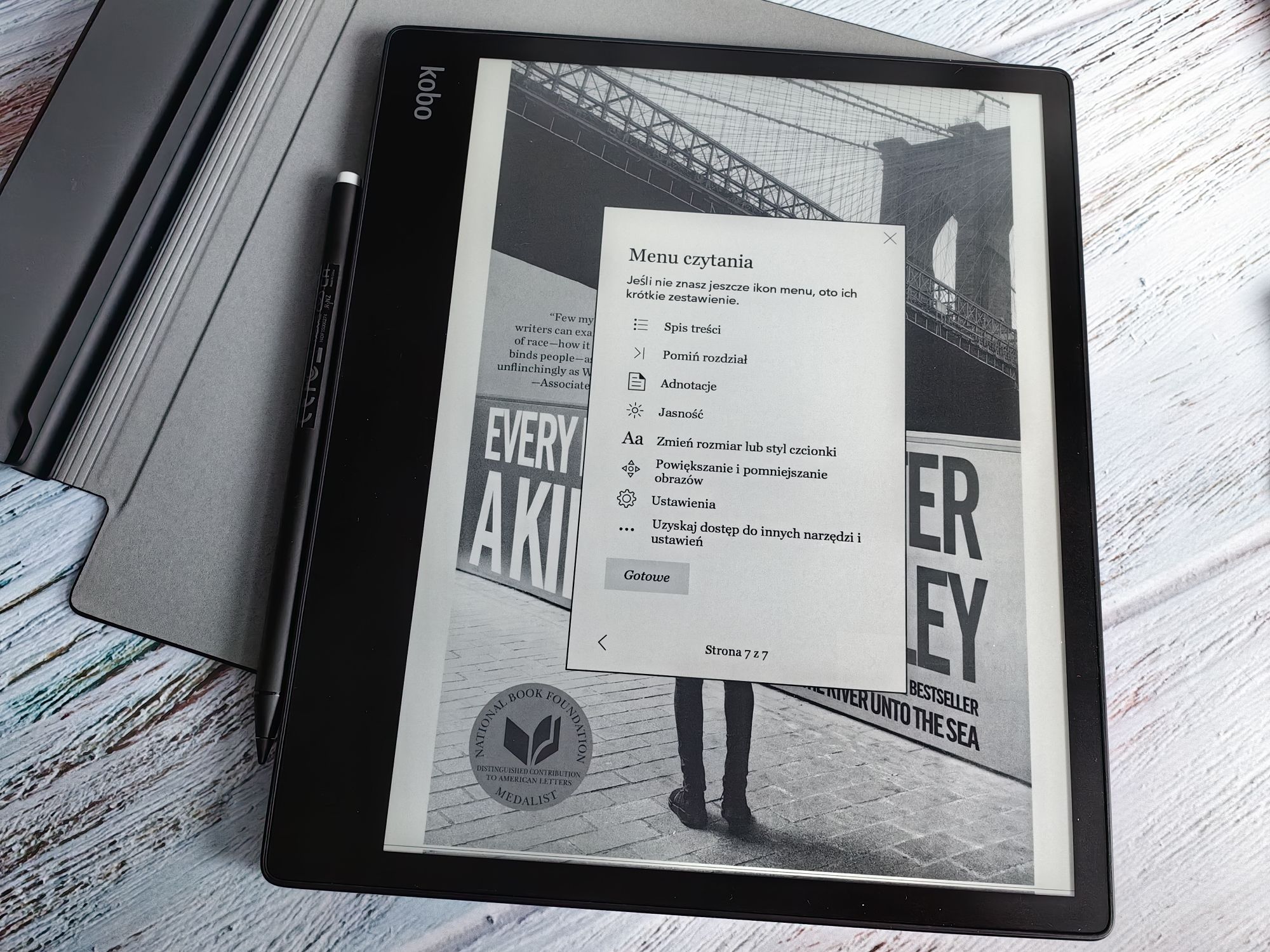 kobo elipsa 2e notatki na książce (7)