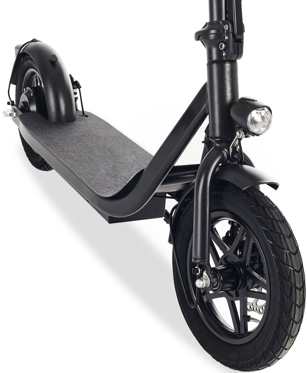 rider r12 czarny oswietlenie przod