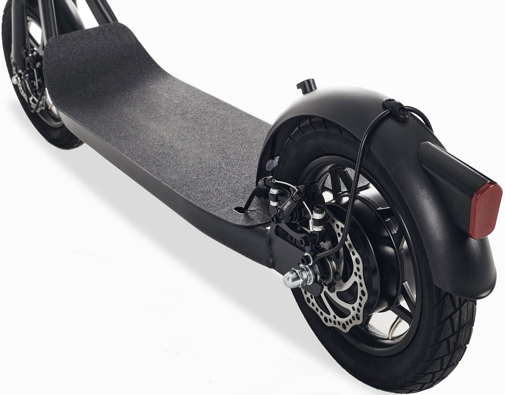 rider r12 czarny oswietlenie tyl