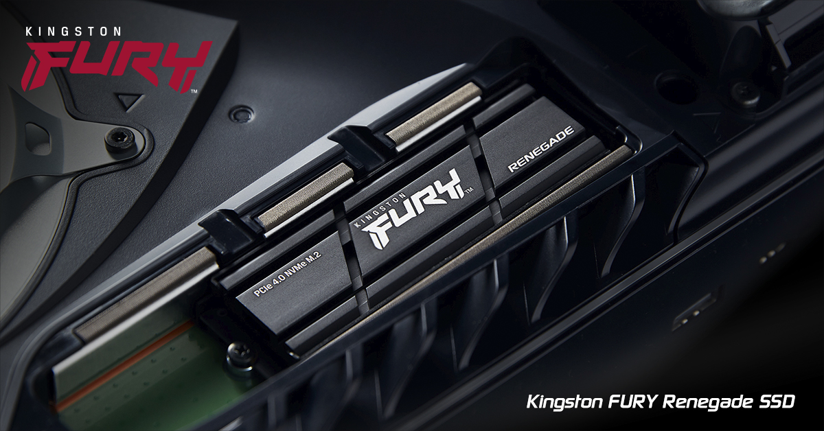 FURY Renegade Gen4 NVMe with Heatsink 1