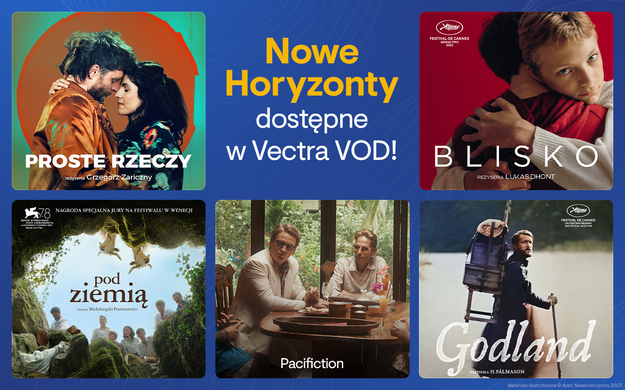 Nowe Horyzonty w Twoim domu – niezależne kino w ofercie Vectra VOD