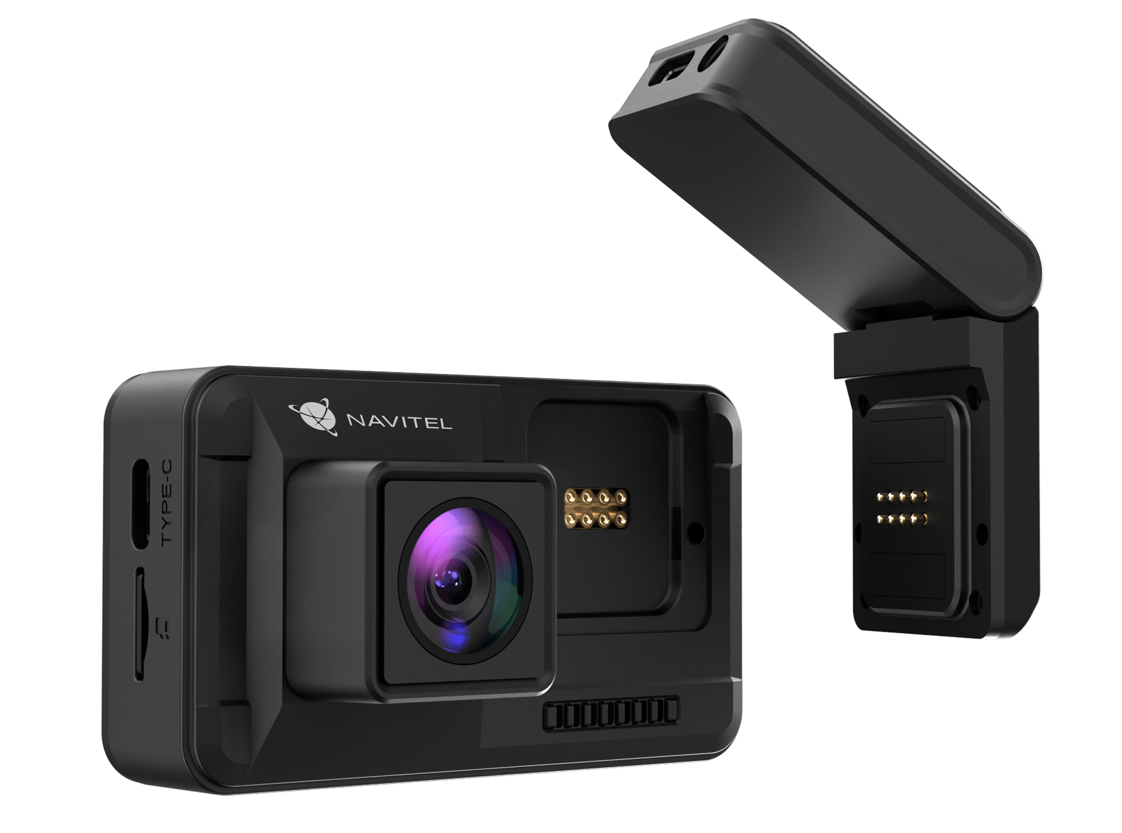 Wideorejestrator Navitel R480 2K z dodatkową kamerką cofania Full HD w zestawie