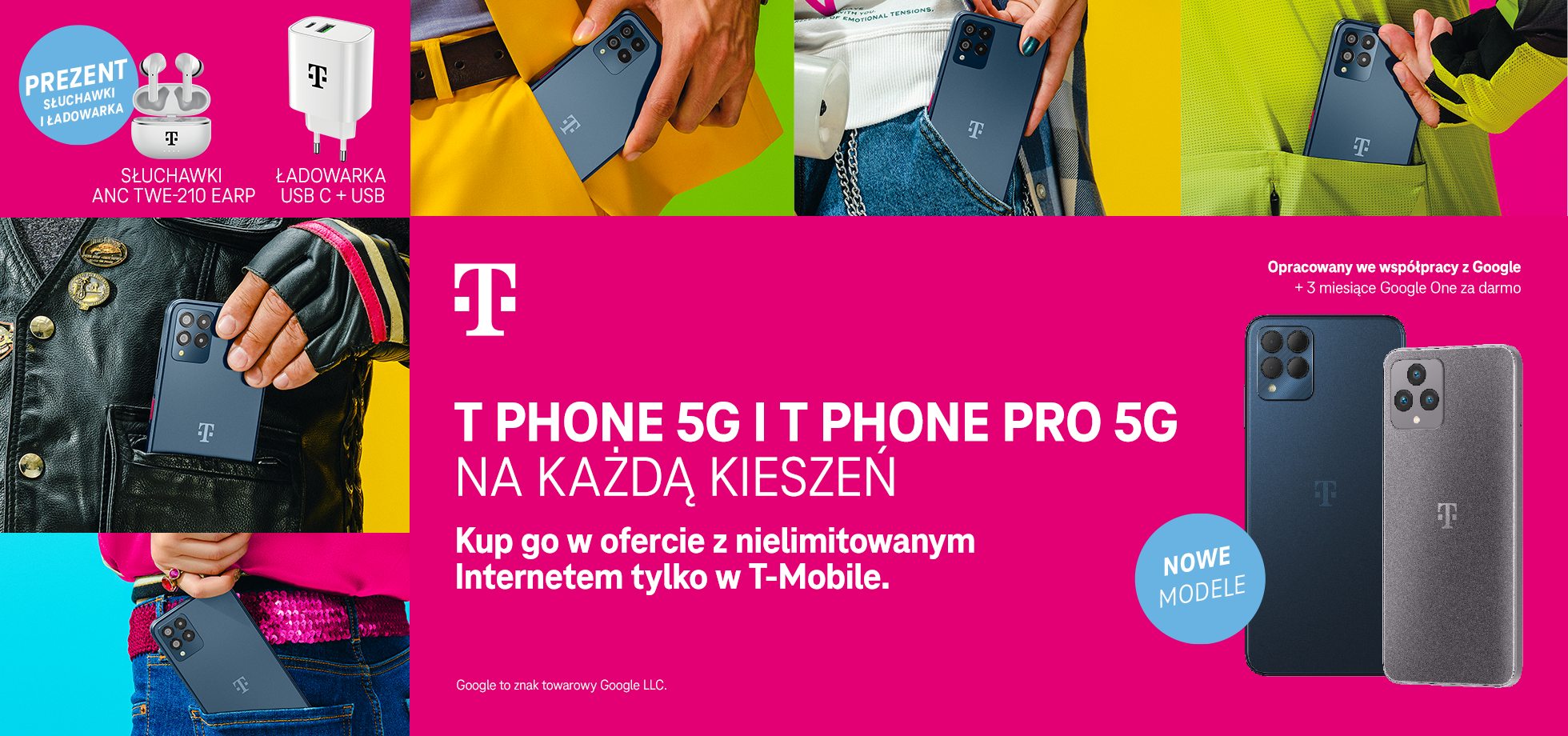 Premierowe T Phone 5G, T Phone Pro 5G i T Tablet 5G od T-Mobile już dostępne w sprzedaży