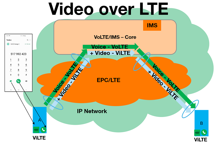 Schemat sieci dla ViLTE
