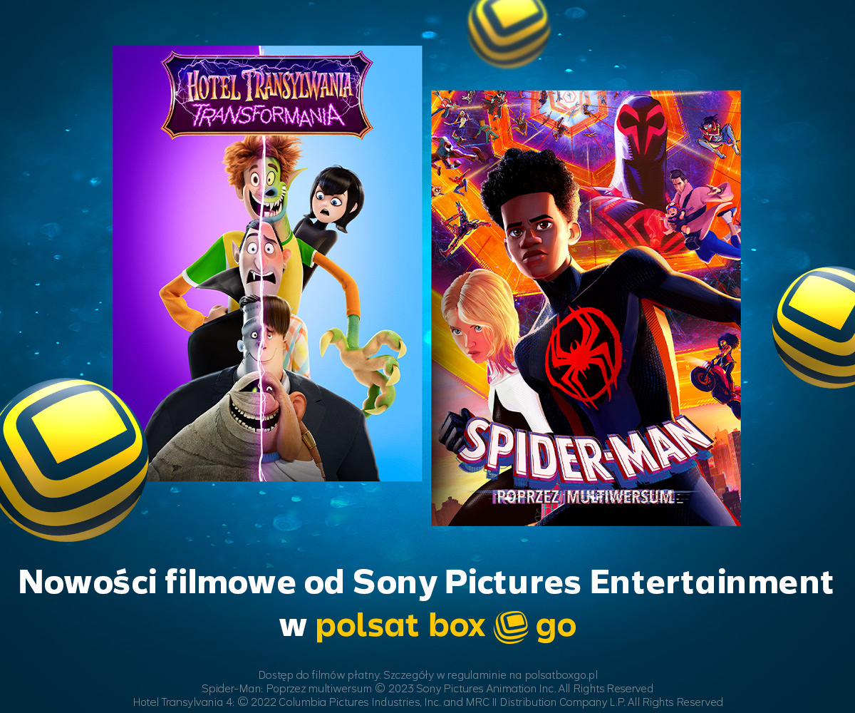 Przeboje od Sony Pictures Entertainment w Polsat Box Go
