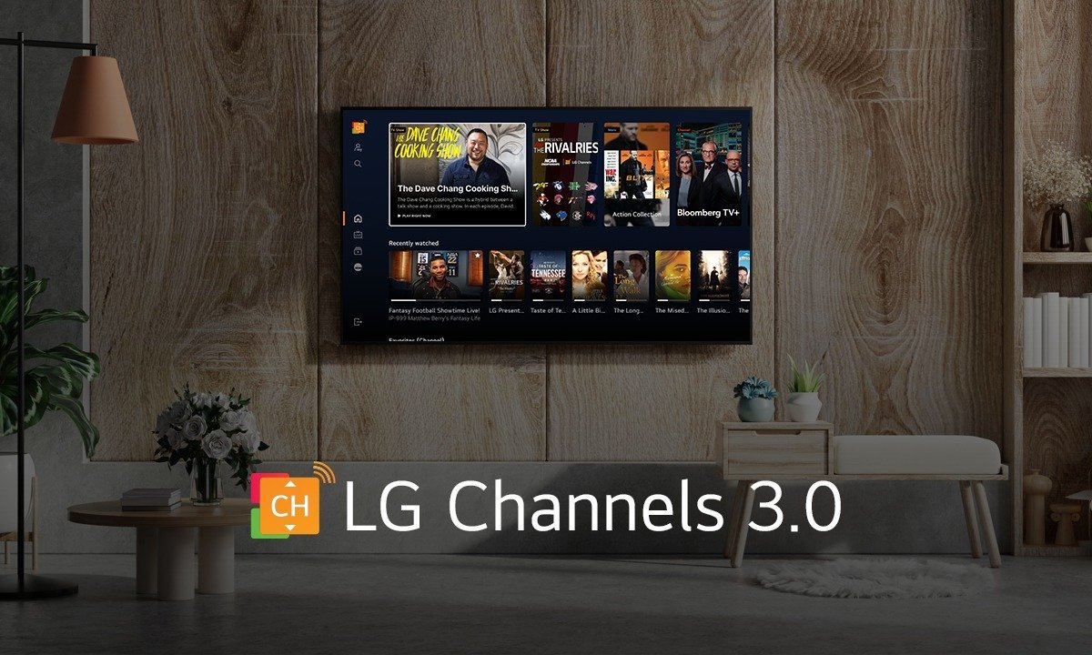 Nowy interfejs w LG Channels 3.0 zapewnia użytkownikom lepsze wrażenia z oglądania