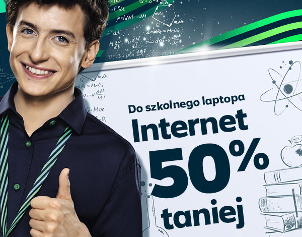Internet 50% taniej w Plusie