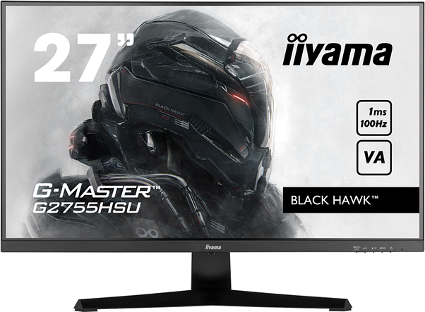 Prawdziwie gamingowy monitor w budżetowym wydaniu – Przewaga dzięki iiyama G-Master G2755HSU-B1 Black Hawk