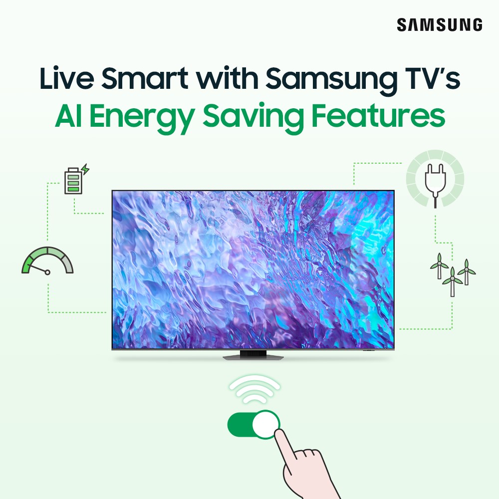 Jak telewizor Samsung może oszczędzać energię i zadbać o Twoje rachunki za prąd?