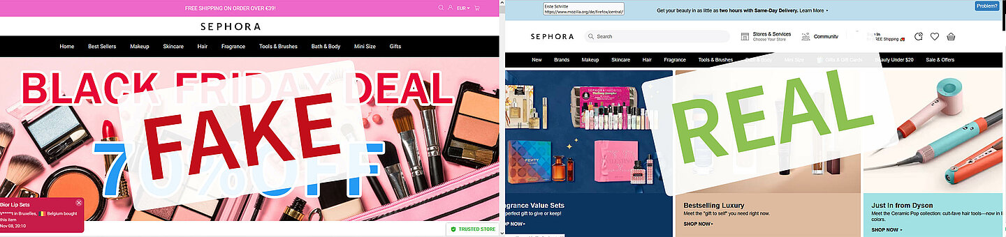 5. SephoraFakeShop