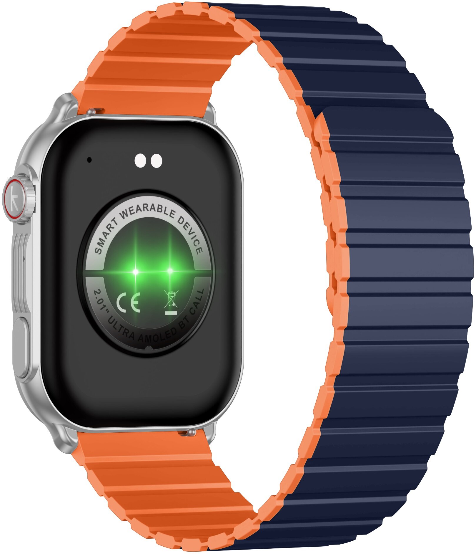 Smartwatch KISELECT KS Pro Srebrny tyl