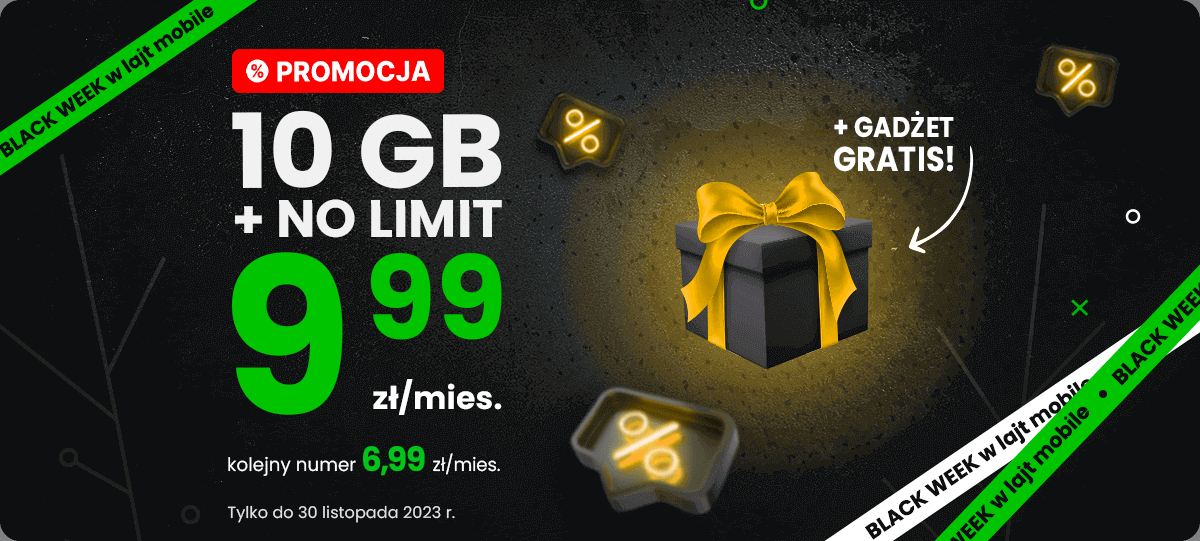 black week w lajt mobile