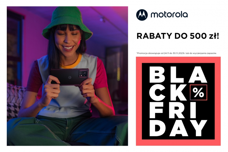 Wyjątkowe rabaty na smartfony Motorola – Black Friday 2023