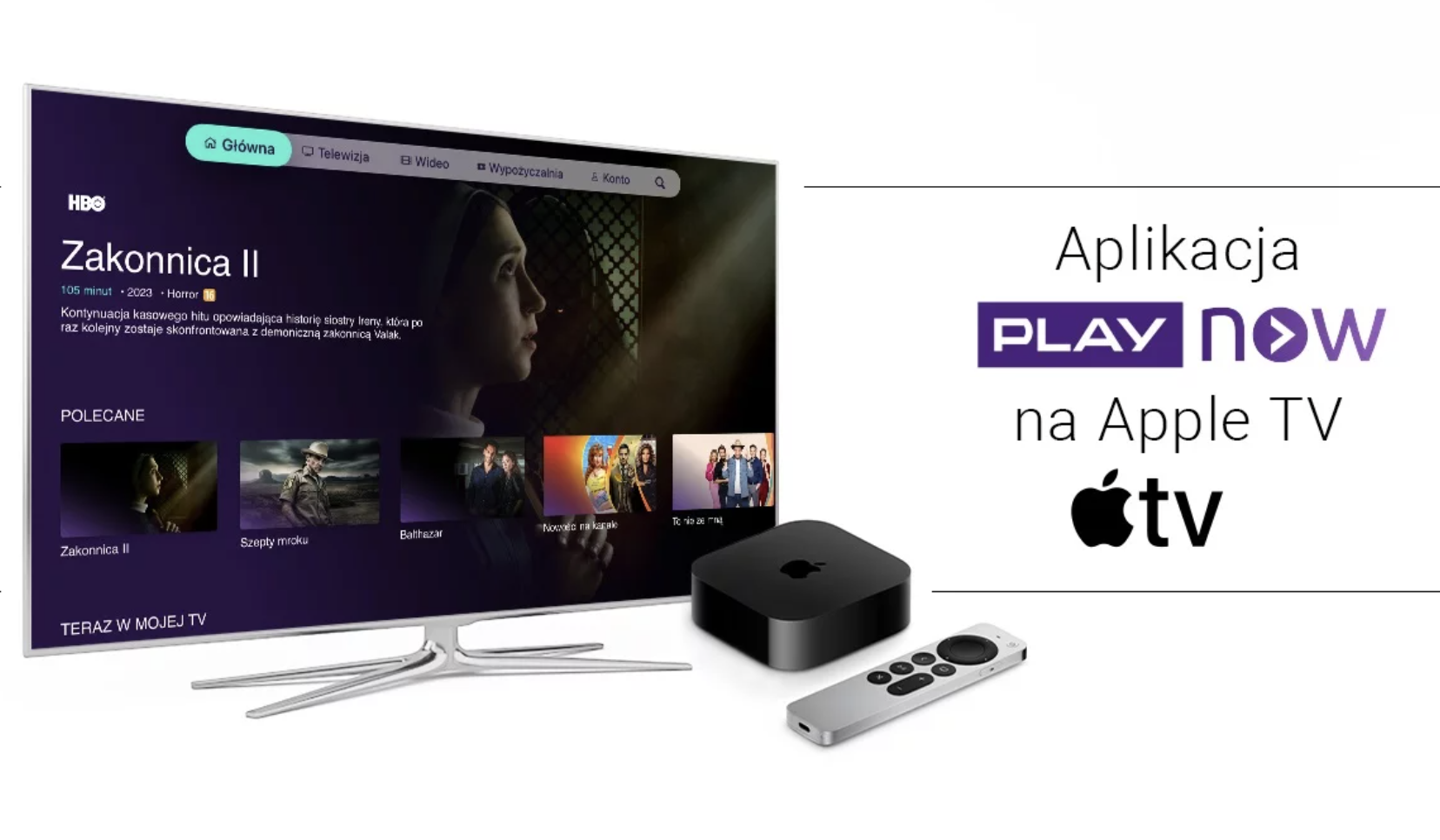 PLAY NOW teraz dostępne również na Apple TV