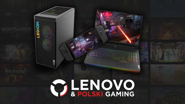 Lenovo wspiera polski gaming – Kup dowolny sprzęt gamingowy Lenovo i odbierz pakiet polskich gier