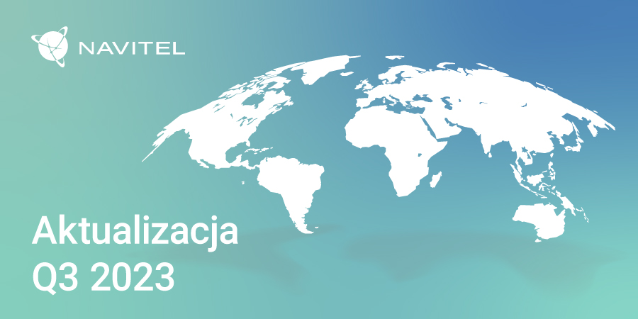 NAVITEL® wydaje globalną aktualizację dla wszystkich map
