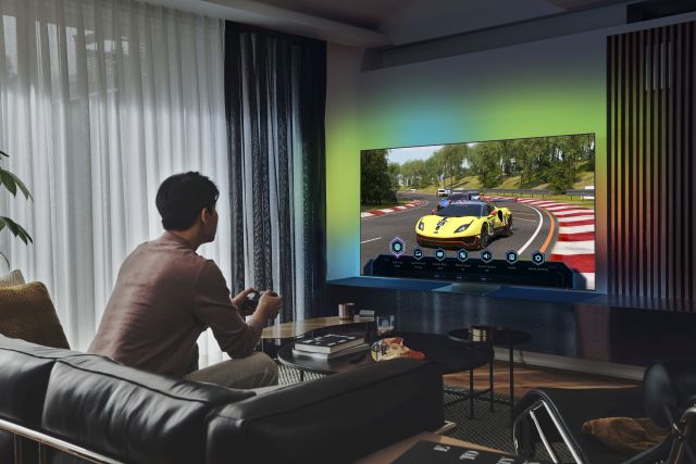 Samsung Smart TV z nowymi akcesoriami do gier „Designed for Samsung Gaming Hub”