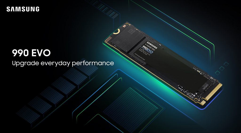 Samsung wprowadza SSD 990 EVO: dysk zapewniający lepszą wydajność w grach, biznesie i pracy twórczej