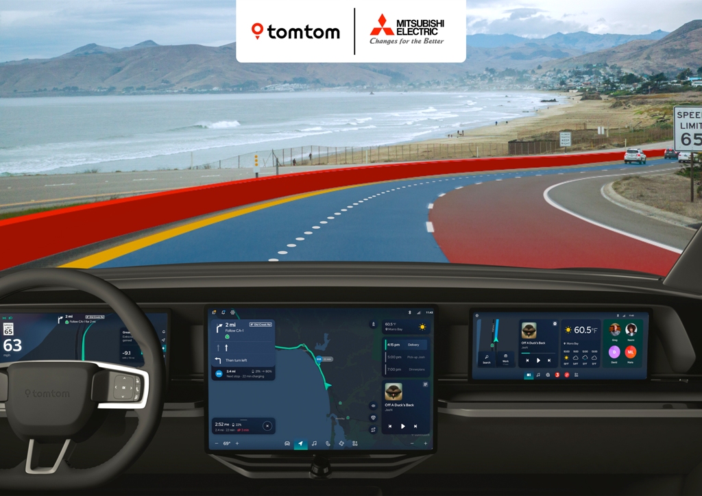  TomTom i Mitsubishi Electric pracują nad rozwojem zautomatyzowanej jazdy