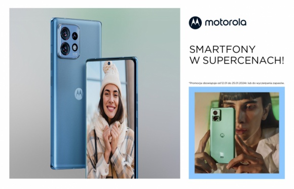 Noworoczna promocja na smartfony Motorola – aż 15 modeli w super cenach