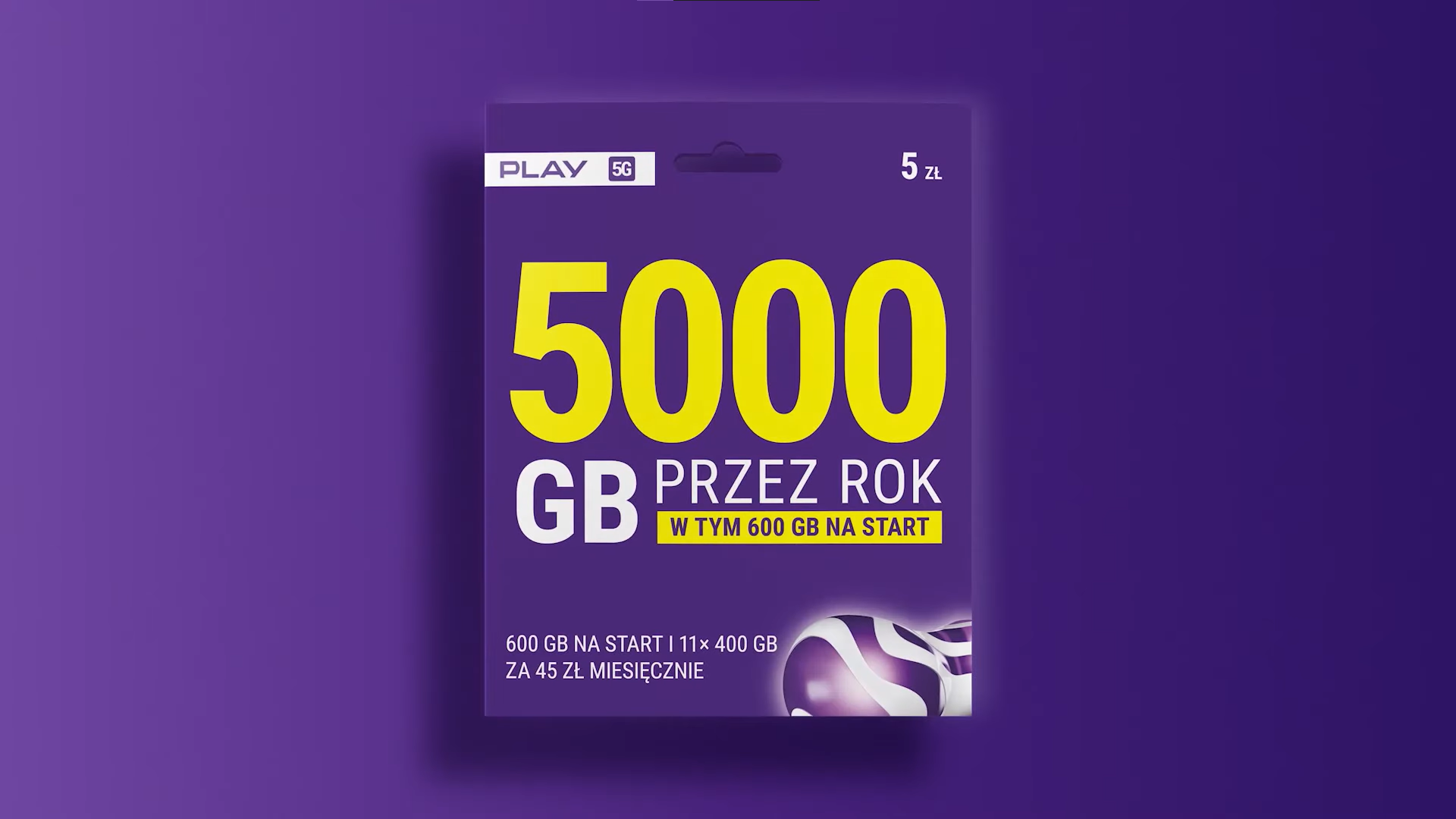 Nawet 5000 GB w Play na Kartę – rusza kampania