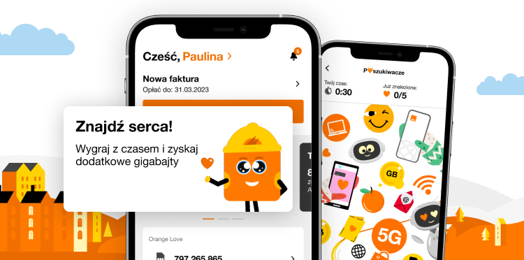 Zabawa serca appMO
