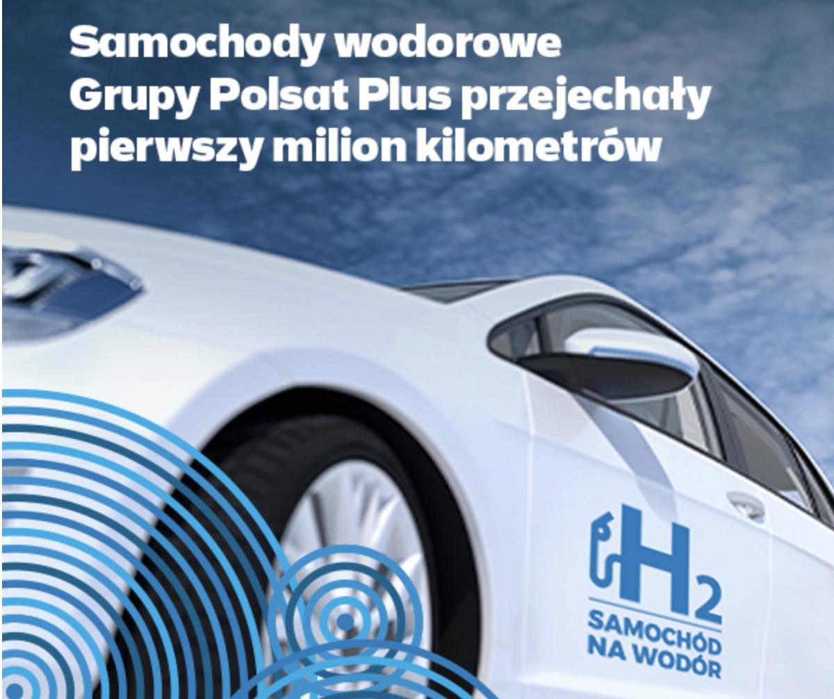 Samochody wodorowe Grupy Polsat Plus przejechały pierwszy milion kilometrów