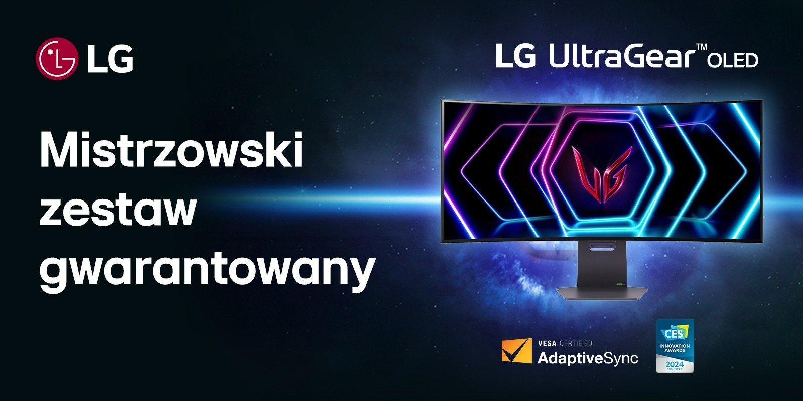Premiera: LG UltraGear prezentuje dwa nowe modele monitorów OLED z zakrzywionymi ekranami