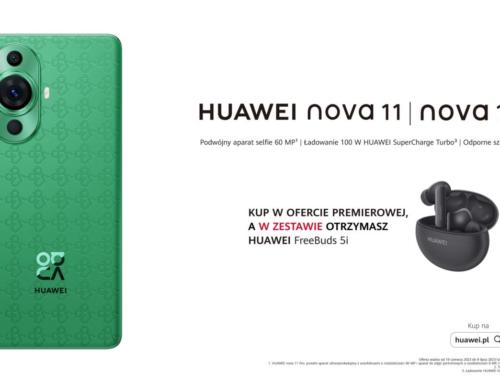 Premiera designerskich smartfonów z serii HUAWEI nova 11