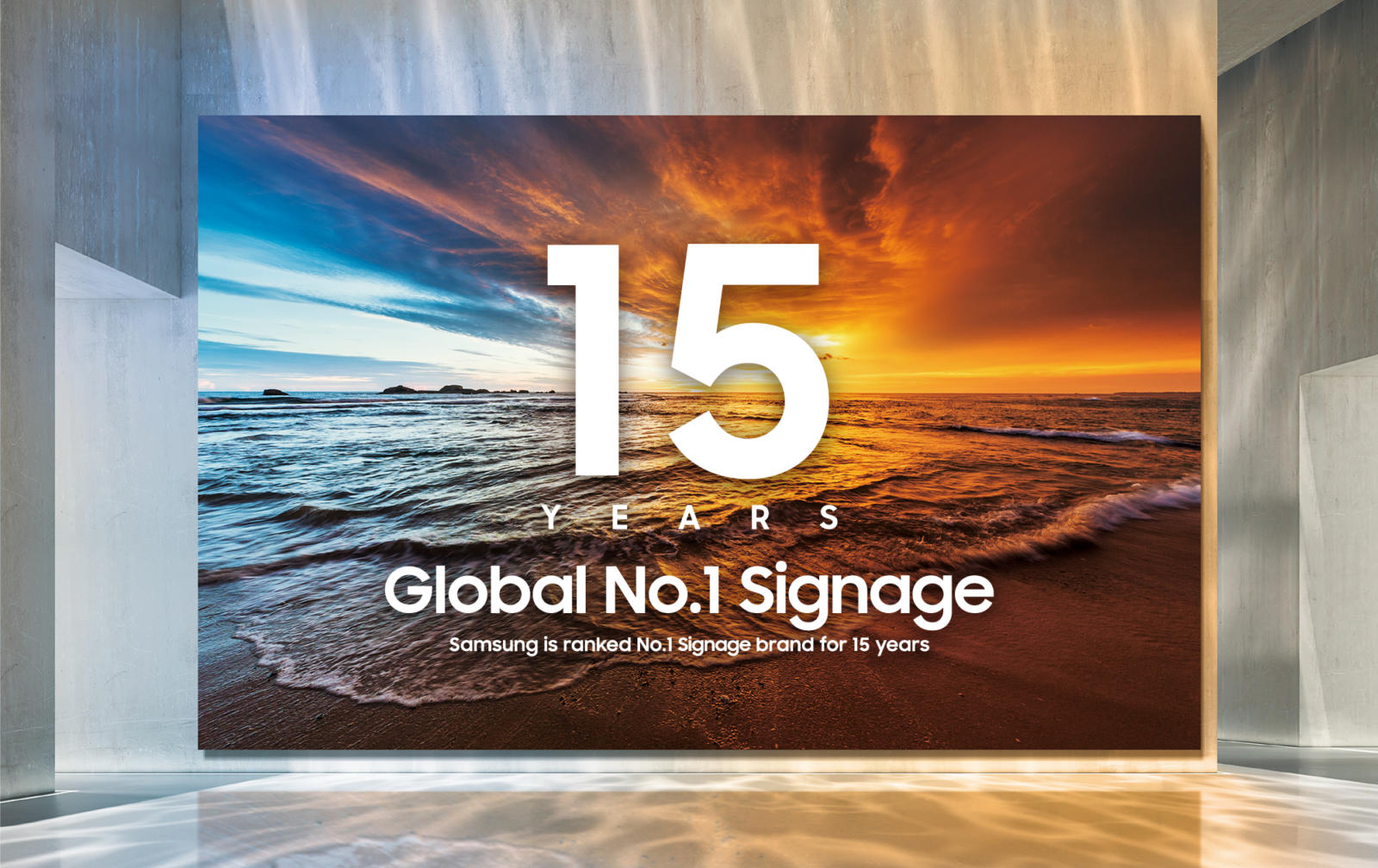 Samsung Electronics liderem globalnego rynku Digital Signage 15. rok z rzędu