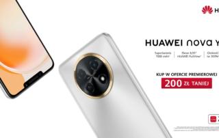Smartfon z superbaterią i nadzwyczaj dużym ekranem  – HUAWEI nova Y91 debiutuje w Polsce