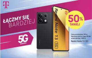 Wybierz abonament w T-Mobile z nielimitowanym dostępem do sieci 5G i złap nawet 750 zł zniżki na smartfon