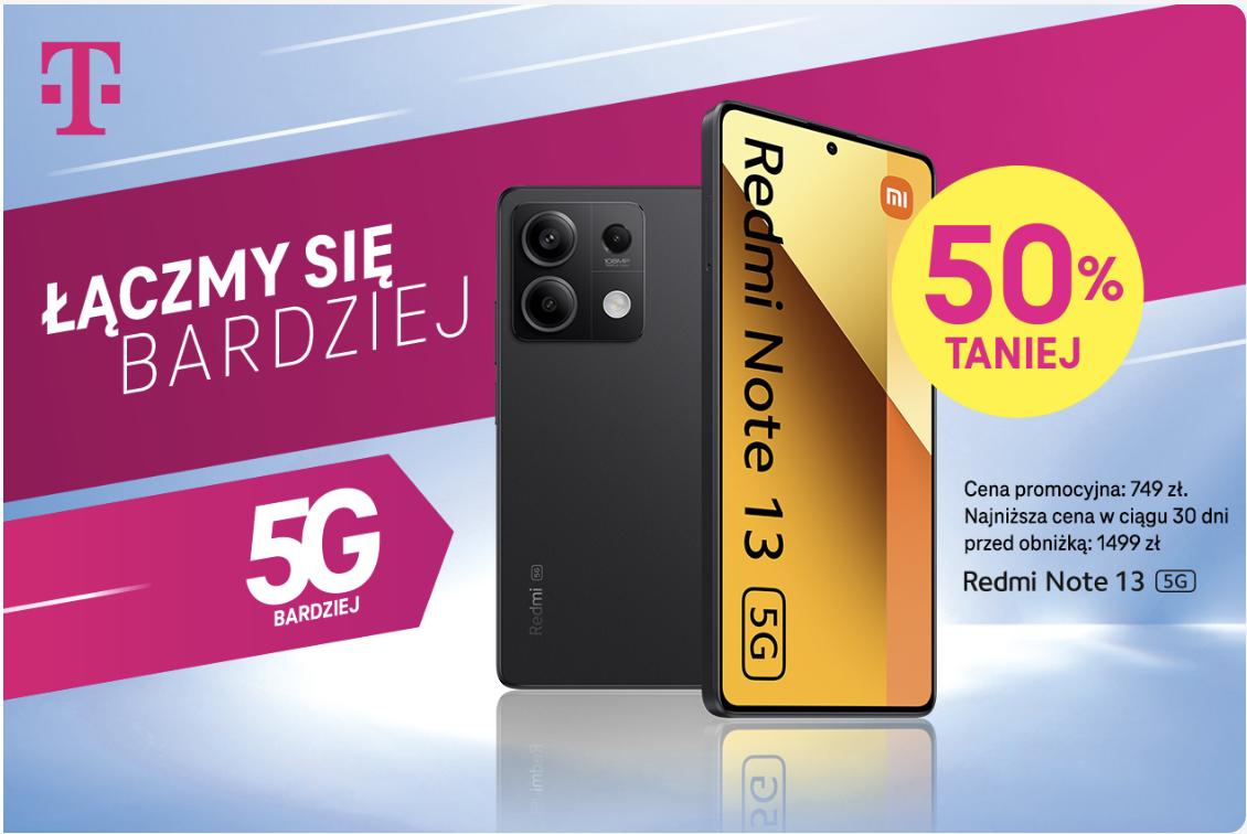 Wybierz abonament w T-Mobile z nielimitowanym dostępem do sieci 5G i złap nawet 750 zł zniżki na smartfon