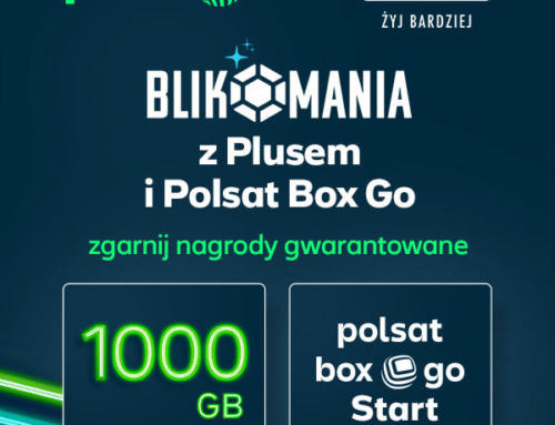Plus i Polsat Box wspierają loterię BLIKA – Do zdobycia nagrody gwarantowane