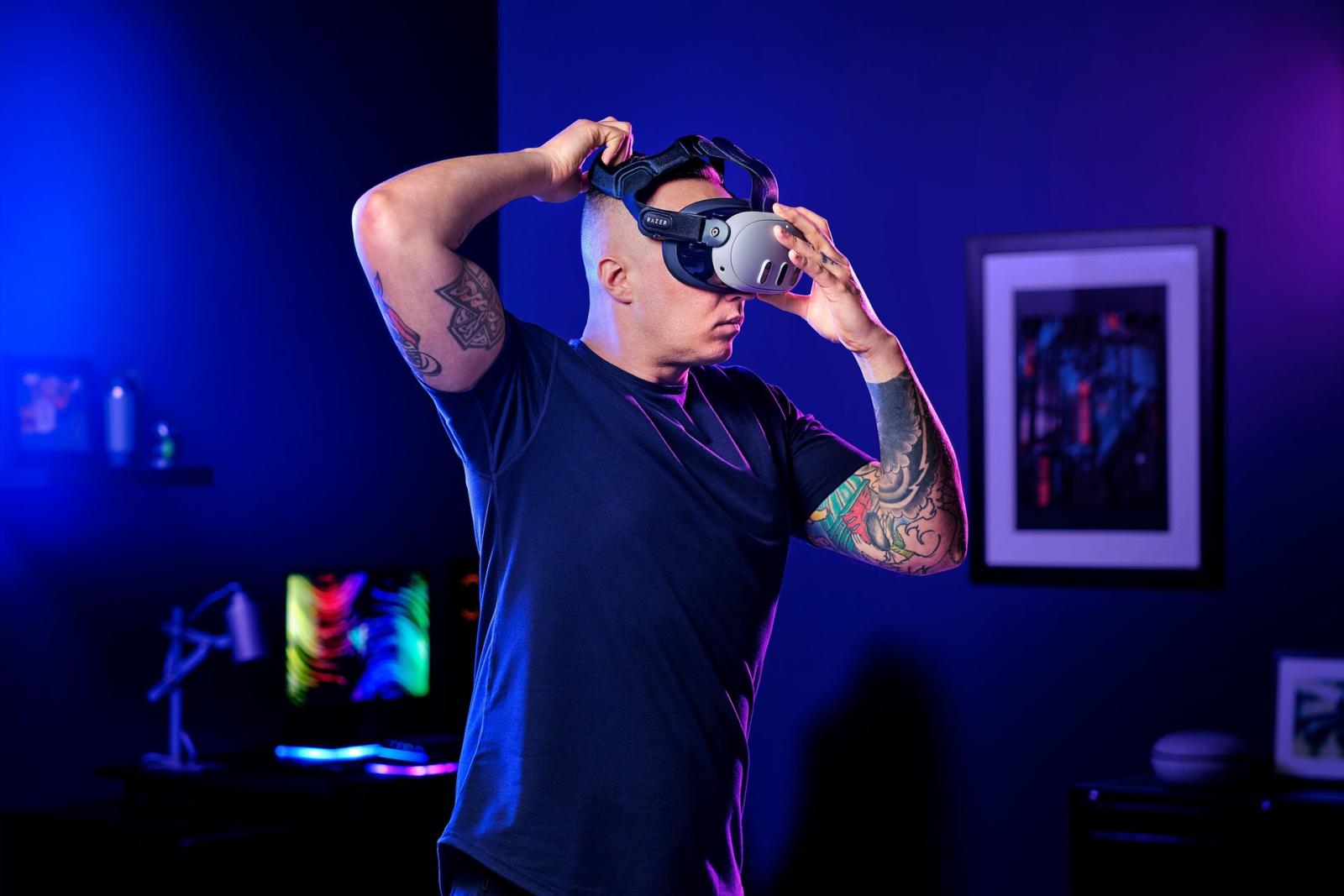 Wyższy poziom VR z nowymi akcesoriami Razer Meta Quest 3