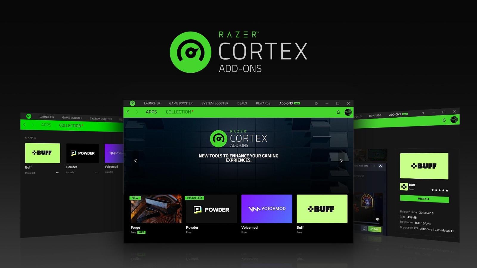 Razer ogłasza nową funkcję: Razer Cortex: Add-Ons - dodatki, które wzniosą gaming na wyższy poziom