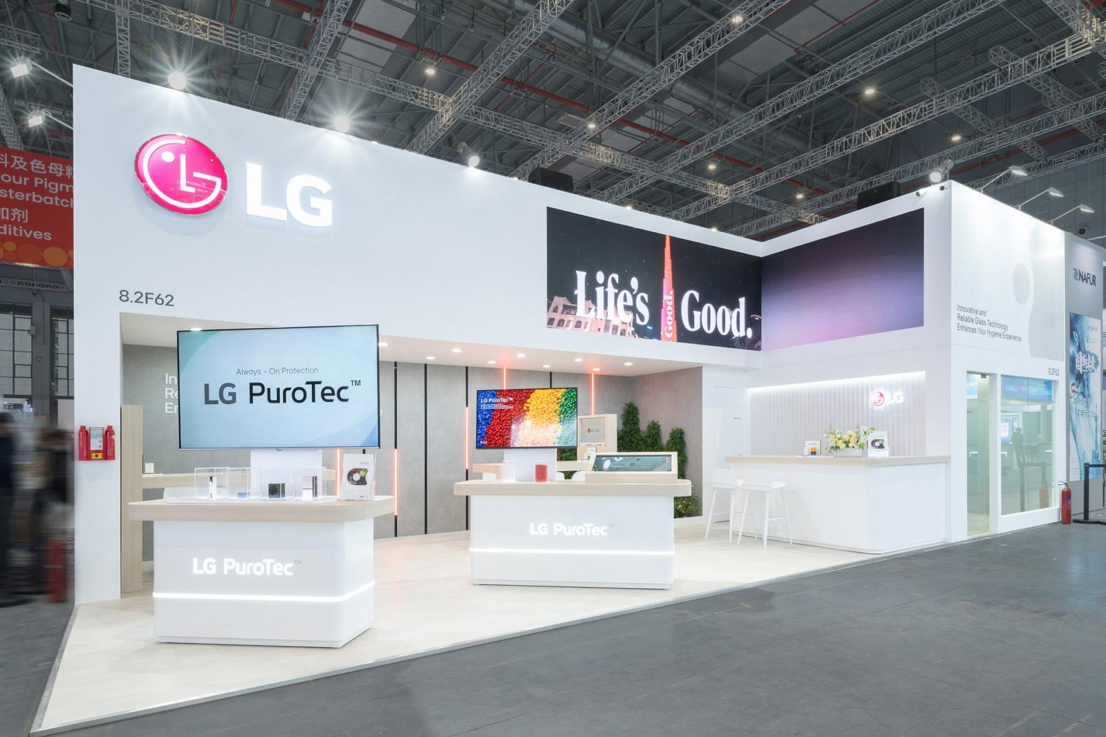 LG wprowadza na rynek antybakteryjny proszek szklany